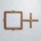 Ekena Millwork Extra Small Carlisle Decorative Fretwork Wood Wall Panels, Walnut, 12 7/8"W x 7 3/8"H x 3/8"T WALW08X08X0375CARWA - alternate 5